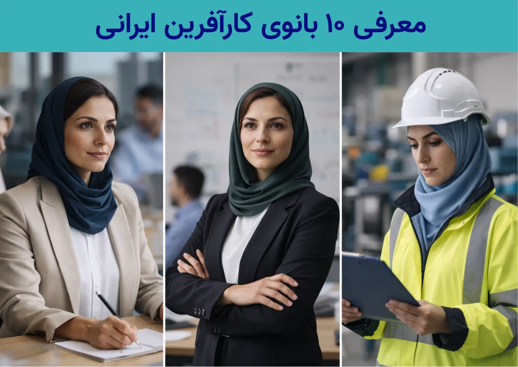 بانوی کارآفرین ایرانی